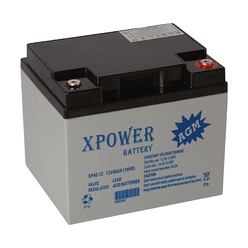 XP40-12  12V-40Ah
